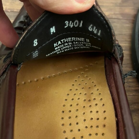 Women's Bass Weejuns, Katherine II, Brown Size 8 Medium width - Picture 6 of 9